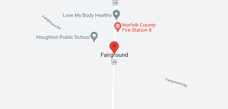 map of 692 NORFOLK COUNTY RD 28 .